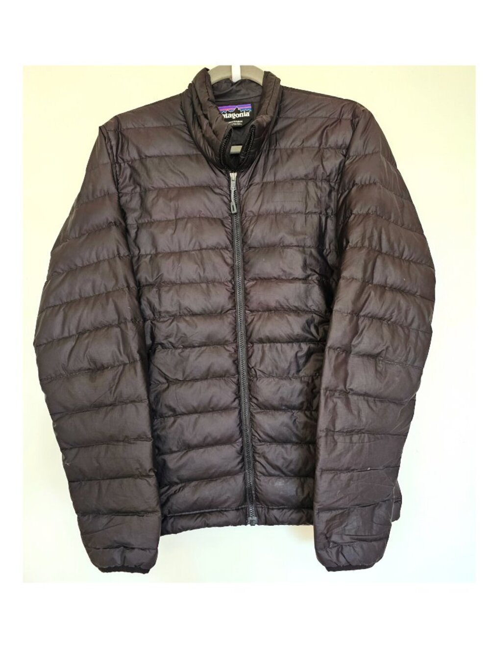 Patagonia Down Sweater Fitted Puffer Jacket XS Black